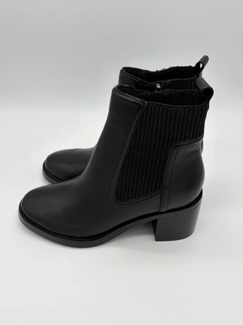 Easy Spirit Black Chelsea-Style Ankle Boots